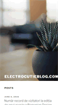Mobile Screenshot of electrocutieblog.com